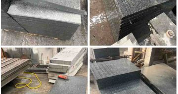 广元 芝麻黑地铺石材