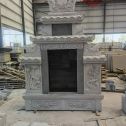 广元 芝麻灰高档墓碑、土墓，一套也支持定做