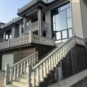 广元 芝麻白别墅阳台栏杆，楼梯栏杆