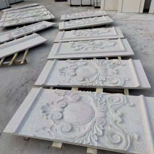 广元 芝麻白干挂雕花板