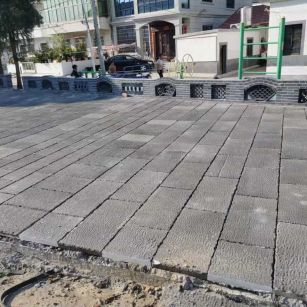 广元仿古石铺装效果