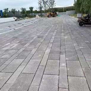 广元仿古石铺装效果