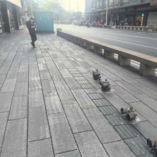 广元仿古石铺装效果