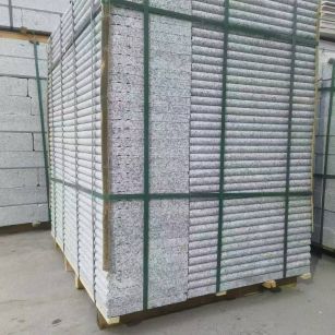 广元 芙蓉白3公分厚磨圆边、拉槽，楼梯踏步