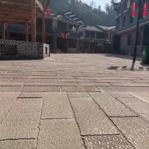 广元仿古石铺装效果