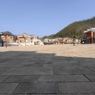 广元仿古石铺装效果