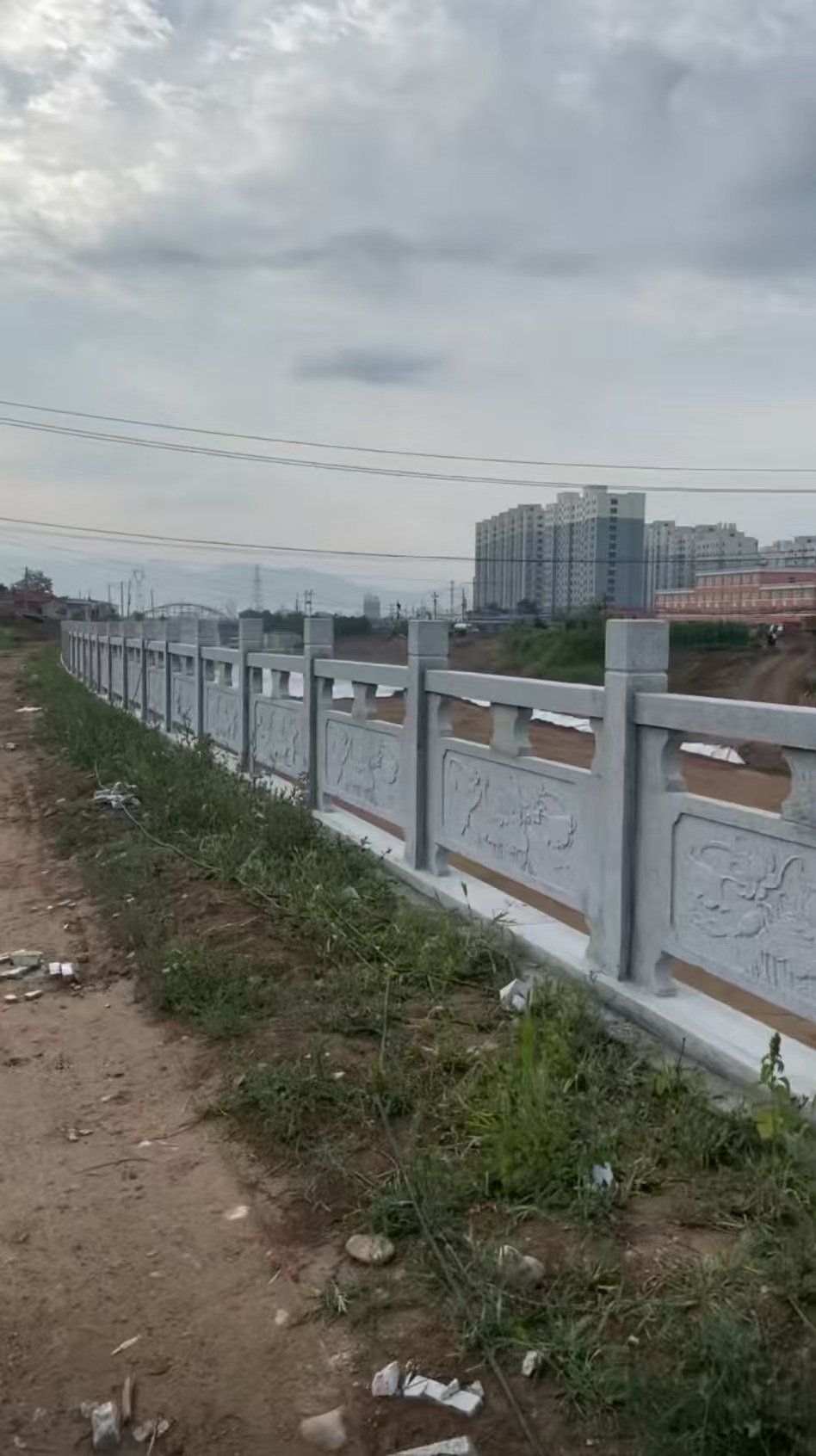 广元 石材河道栏杆