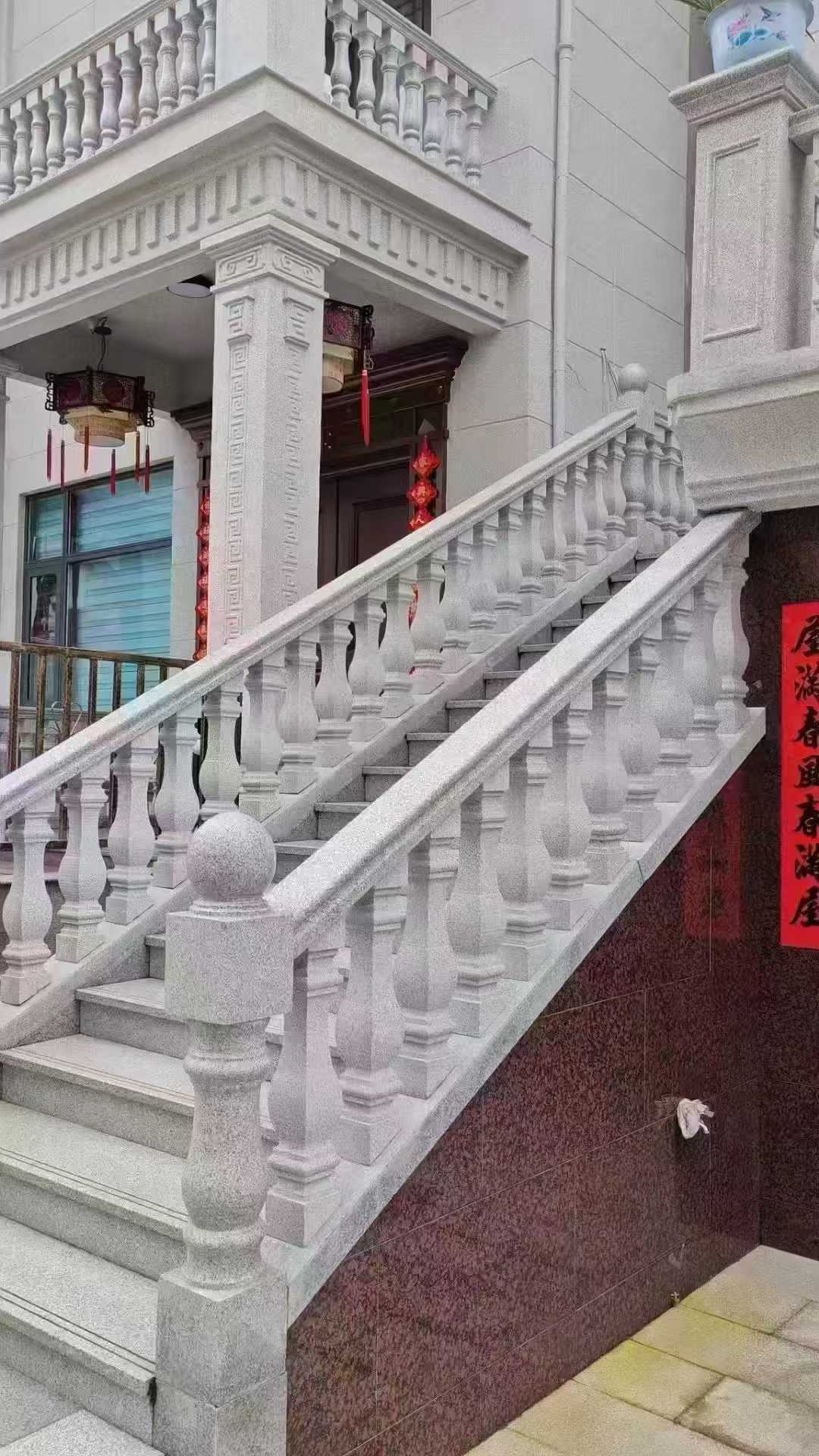 广元 天然石材 阳台庭院护栏、栏杆