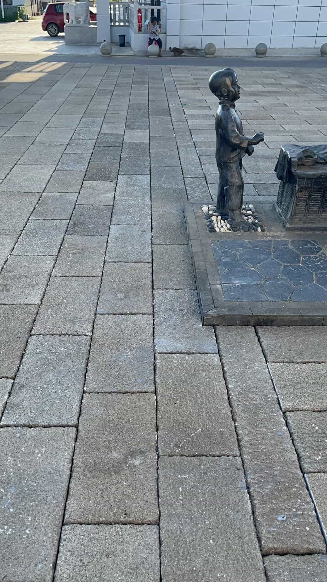 广元仿古石铺装效果