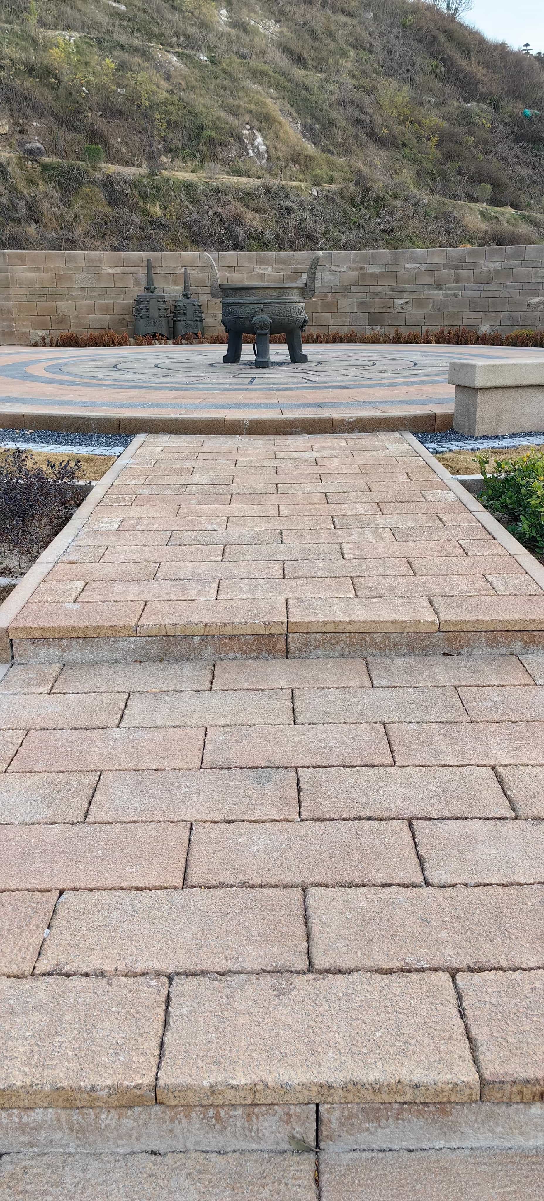 广元仿古石铺装效果