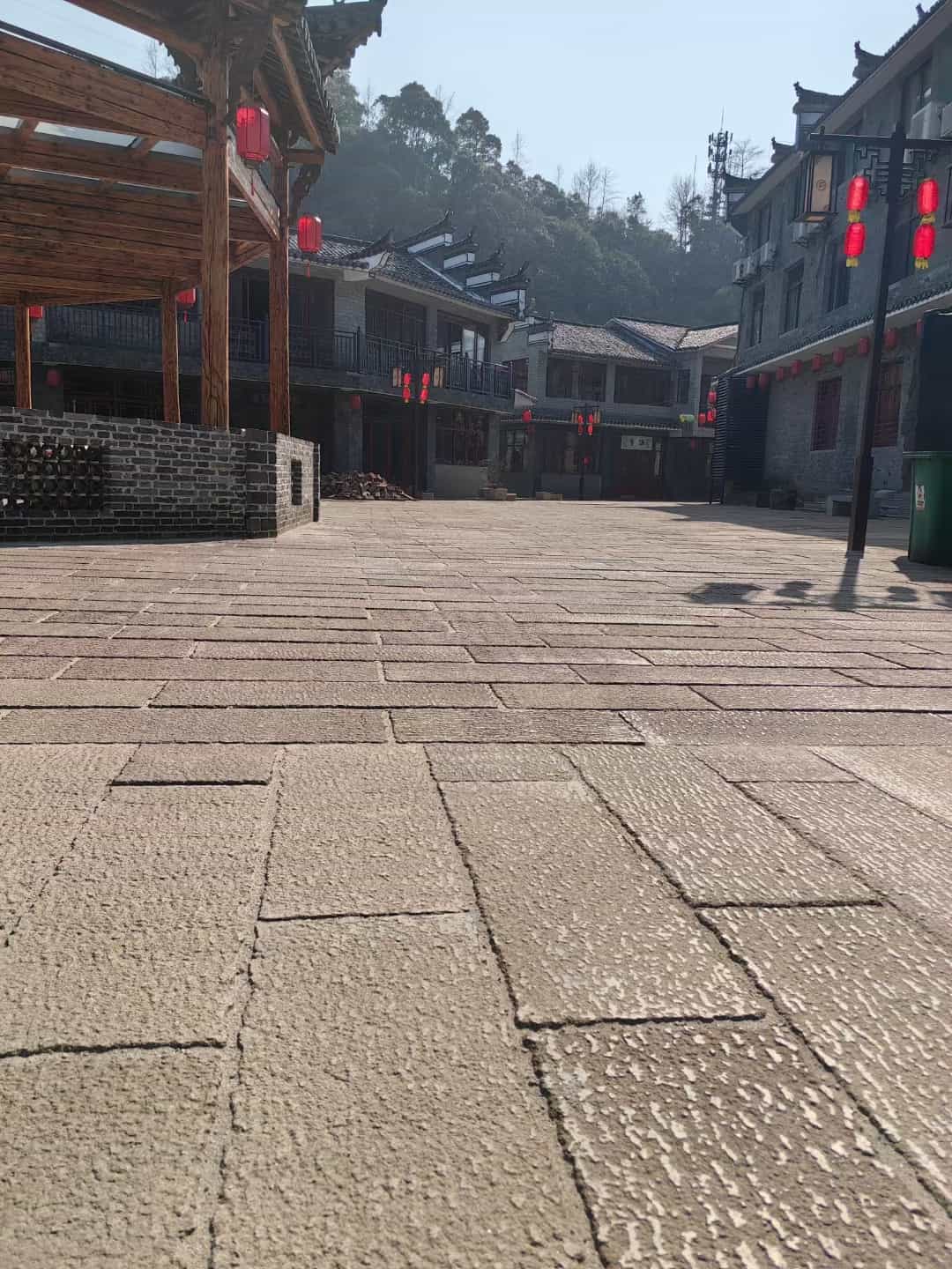 广元仿古石铺装效果