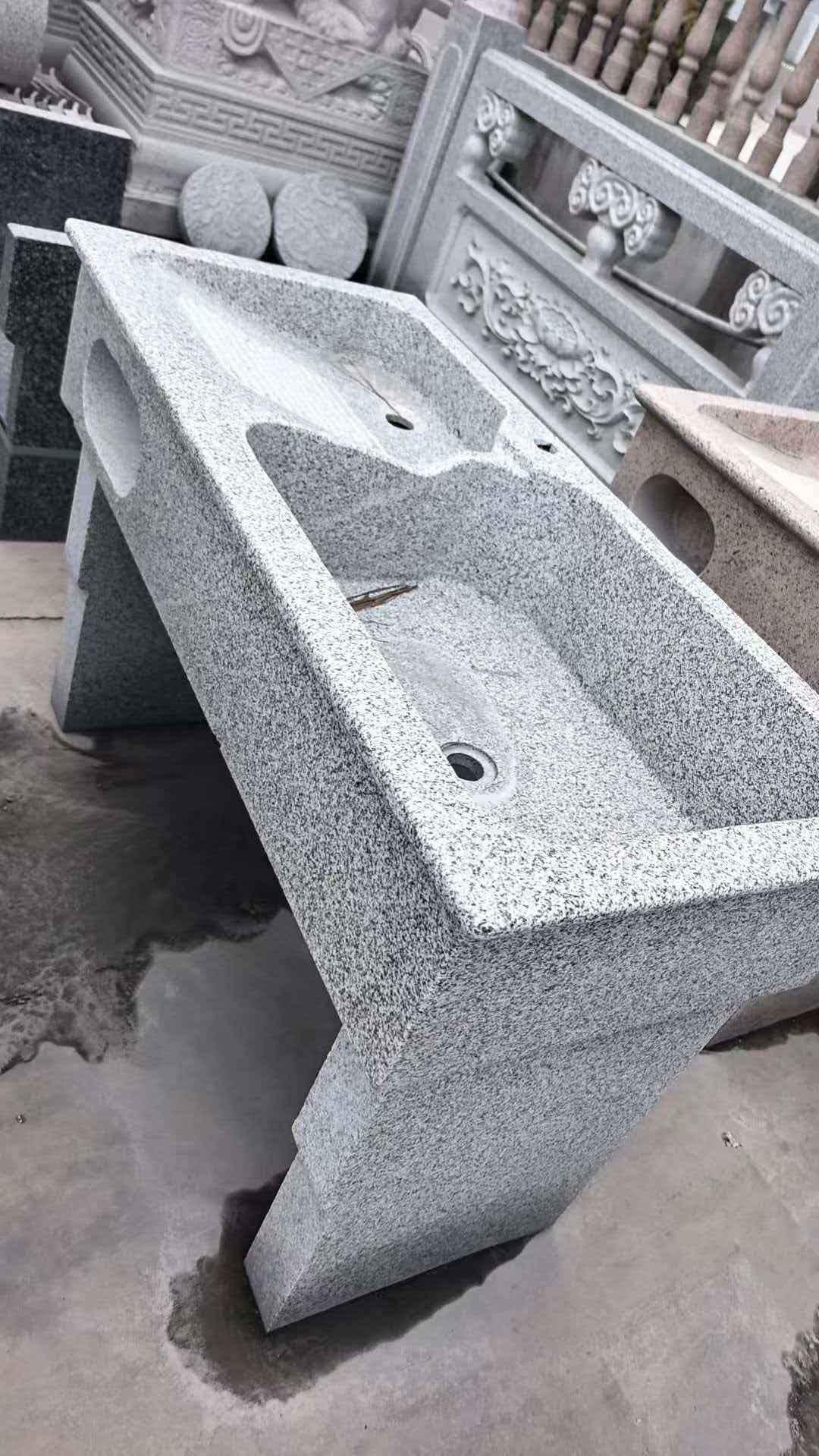 广元 花岗岩石材洗手池，洗衣池