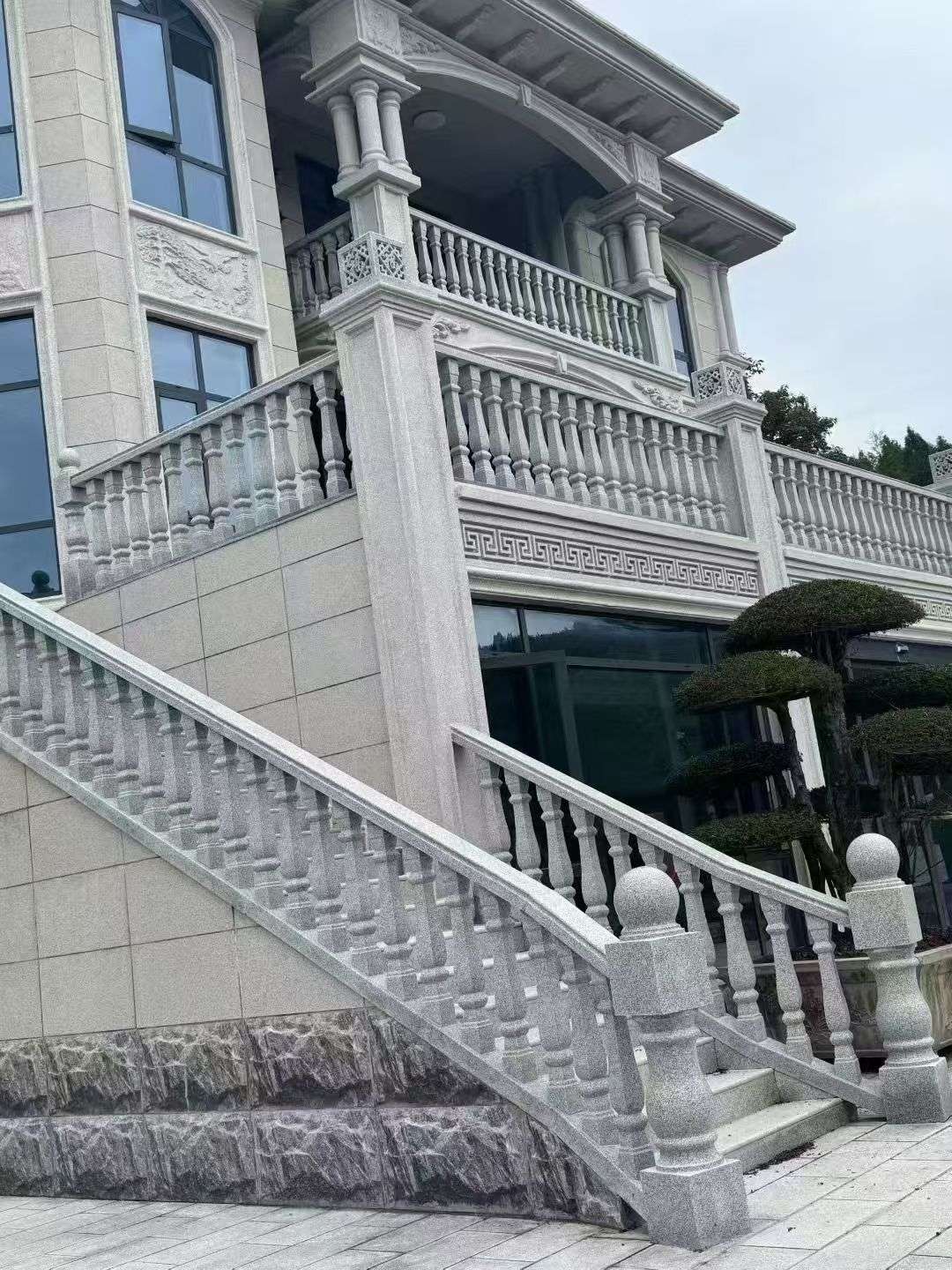 广元 芝麻白别墅，栏杆