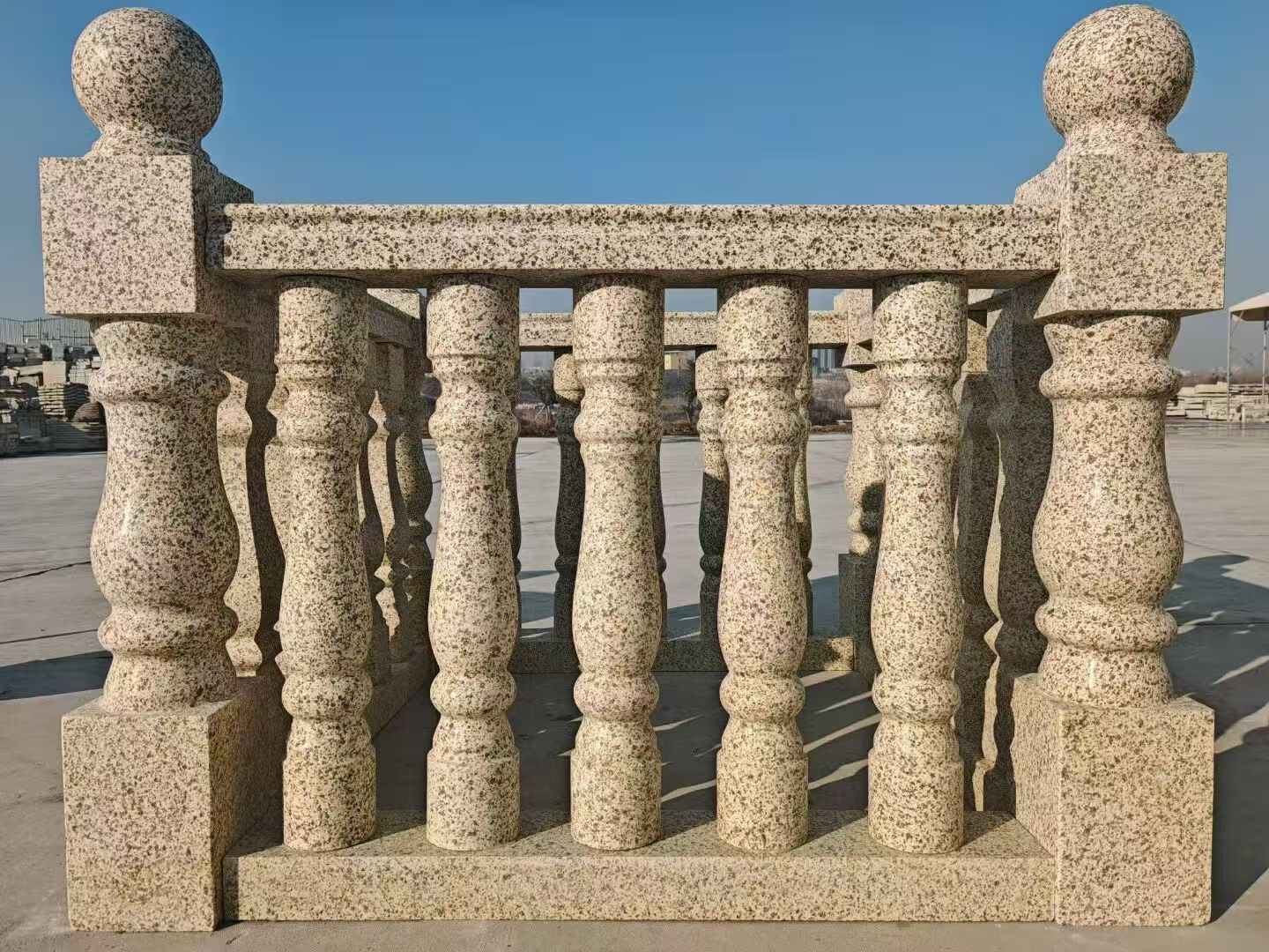 广元 黄金麻栏杆（扶手，花瓶柱，将军柱）