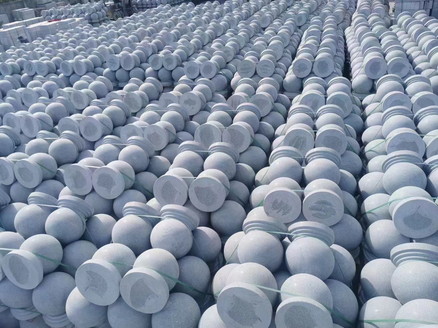 广元芝麻白挡车球